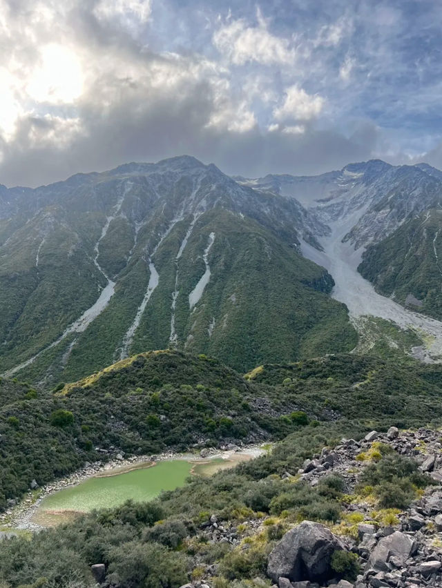 Tasman Glacier 🗻 จุดชมวิวธารน้ำแข็งสวย 360 องศา