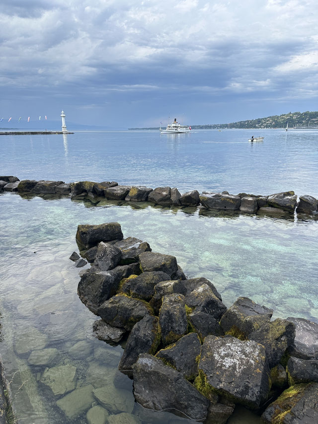 🇨🇭船河遊日內瓦湖⛲️近距離觀賞日內瓦大噴泉