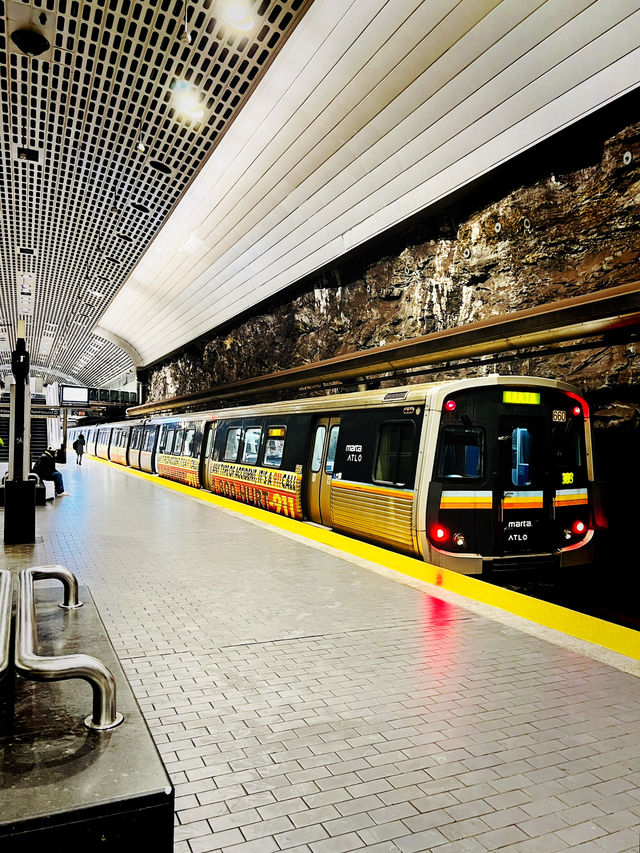[亞特蘭大旅遊］Atlanta marta -亞特蘭大地鐵🚇