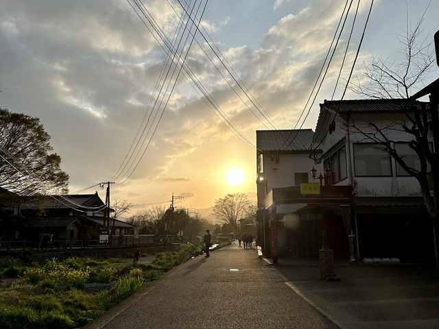 🇯🇵由布院金鱗湖 還真的是很美☺️