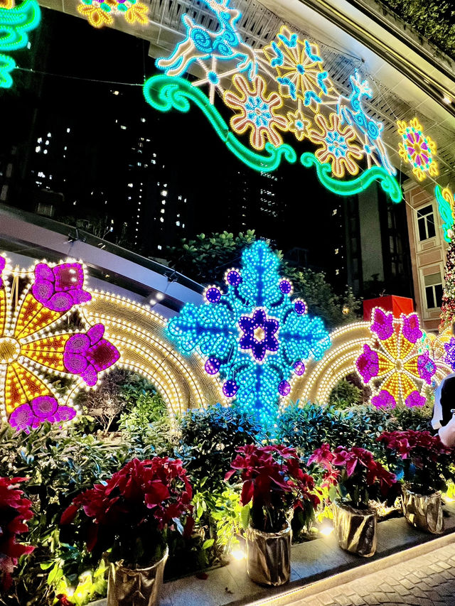 利東街「Dazzling Christmas」燈光裝置