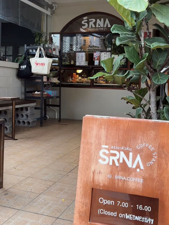 ร้านกาแฟตัวท็อปของหัวหิน ที่มี take away เท่านั้น
