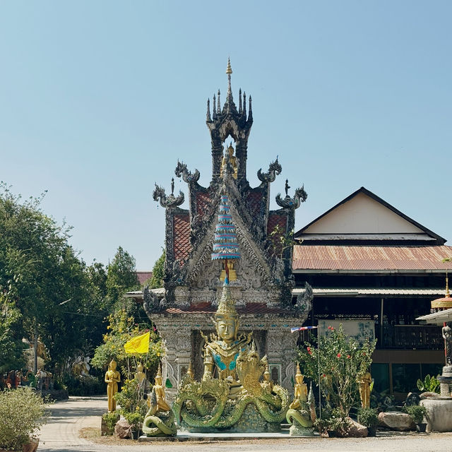 วัดที่ประดับประดาด้วยหอยนับล้าน~ปราจีนบุรี🇹🇭
