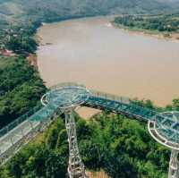 Sky walk เชียงคาน จุดชมวิวแม่น้ำโขง 🏞️✨