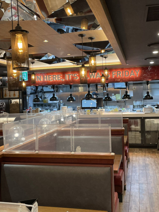 모임하기 좋은 웨스턴 레스토랑 TGI FRIDAYS❤️