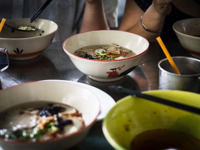 ร้านก๋วยเตี๋ยวดี ๆ ที่ตลาดบ้านบึง