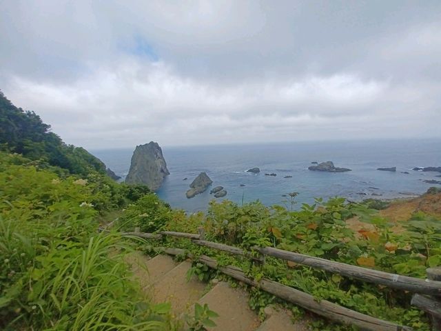 【島武意海岸 展望台:北海道積丹】