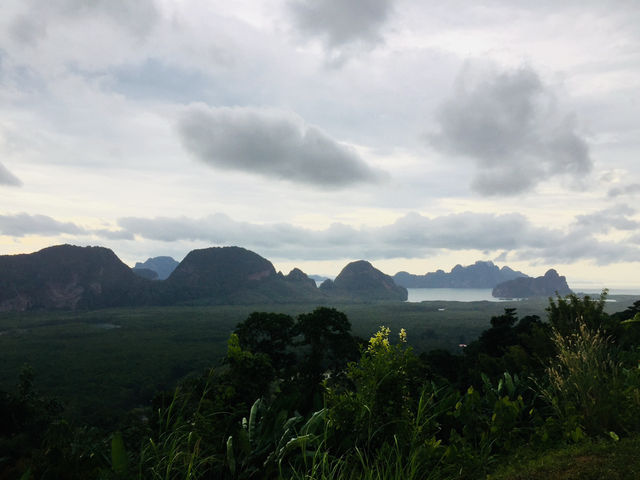 วิวหลักล้านที่เสม็ดนางชี พังงา 