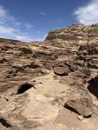 Crossing deserts and mountains 