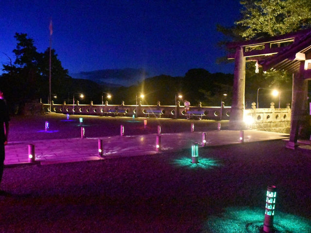 光に包まれた神秘の大楠に感動🌳✨