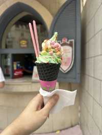 Like a kid! When visit universal !!
