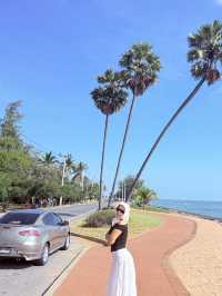เขาสามร้อยยอดถ่ายรูปกับต้นปาร์มที่กำลังเป็นกระแส🏖️