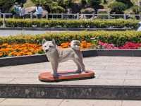 【鹿児島】西郷隆盛の像と愛犬の置物を撮影！