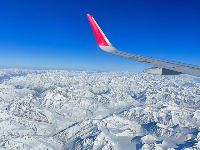 รีวิวสายการบิน air India ไป Leh Ladakh 🇮🇳☺️