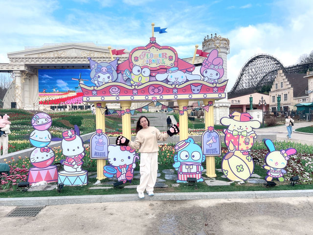 Sanrio Spring Event at Everland Amusement Park South Korea