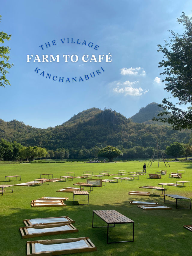 คาเฟ่สายธรรมชาติ The Village Farm To Café 🌳