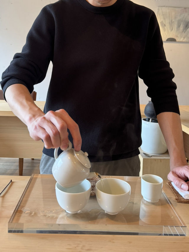 【北九州カフェ】目の前で煎れるお茶を楽しむ✨️お茶の専門店🍵