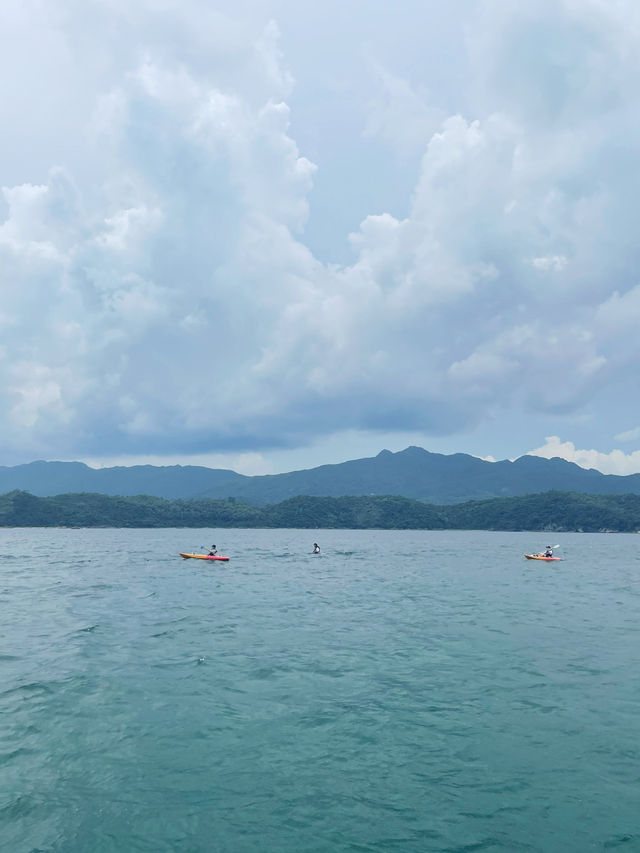 A scenic and best place for relaxing in Sharp Island, Sai Kung 