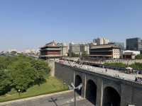 จุดชมวิวกำแพงเมืองซีอาน จีนดีออก🇨🇳
