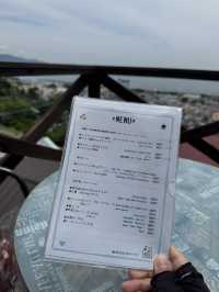 【大分グルメ】別府湾と別府の街並みが一望できる丘の上のカフェ