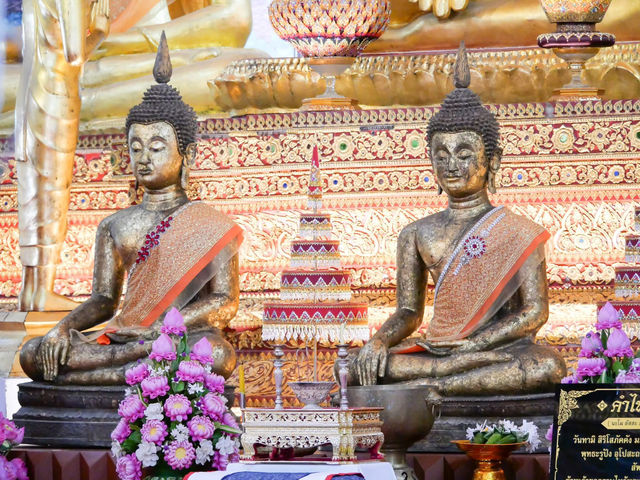 金色に輝く祈りの場所、プラタート・チョーヘーで心を清めよう✨🙏
