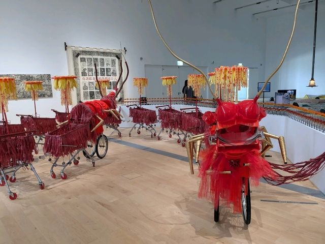 鶯歌 | 新北市美術館，銀白蘆葦造型的現代美術館