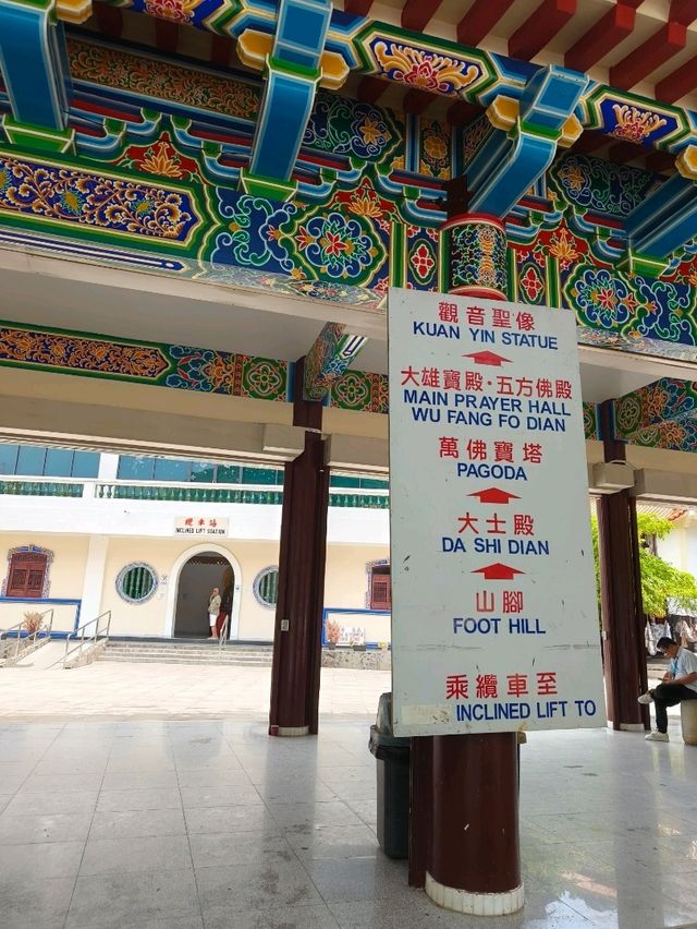 A Peaceful Hilltop Temple in Penang