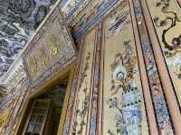 The Royal Mausoleum of Khai Dinh in Sparkling Gold