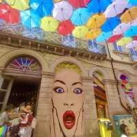 🌈 Umbrella Skies & Hidden Charms: A Colorful Day in Águeda