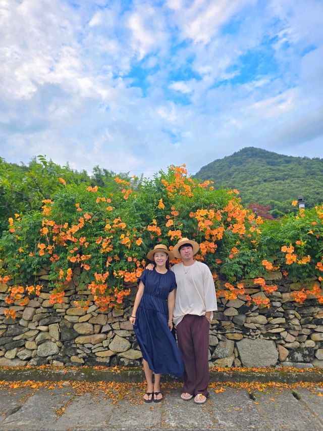 아직 늦지 앉았던 남해 능소화맛집🧡