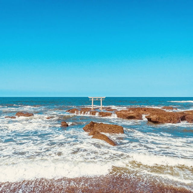 Summer Escape to Ōarai Isosaki Shrine (大洗磯前神社) – Where the Divine Meets the Sea** 🌊⛩️