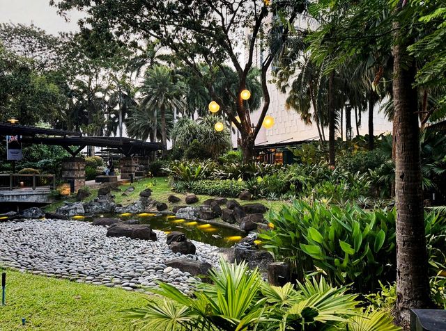 Oasis in The Heart Of Makati. 