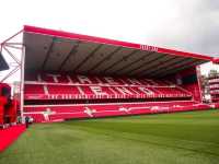 One of the best stadiums in the country, always a treat coming here, the closeness to the pitch creates a great atmosphere