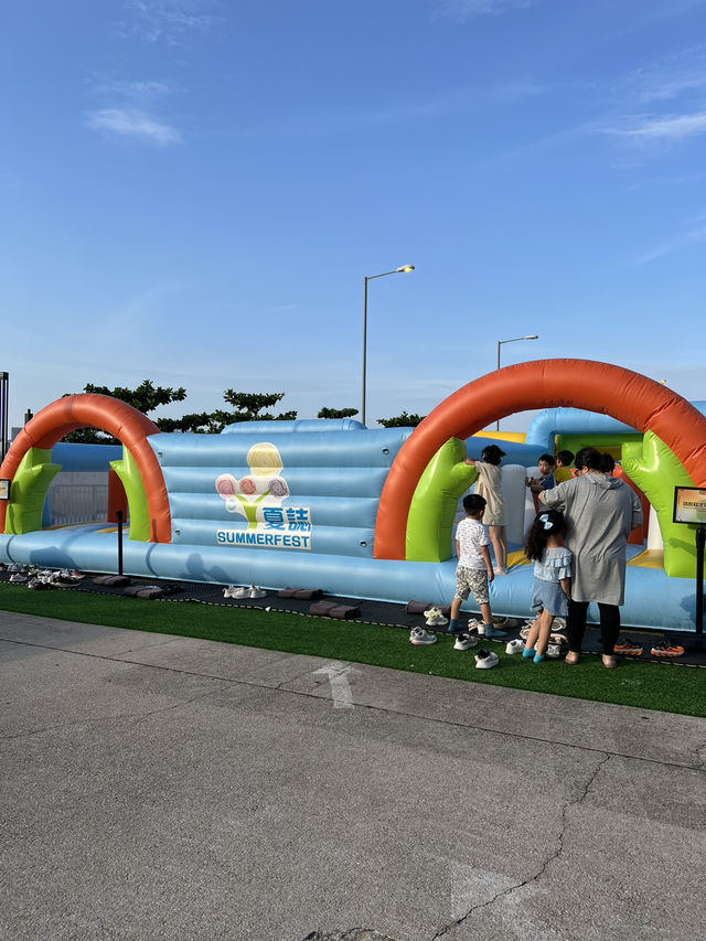 「盛夏競技場」@灣仔海濱 「盛夏競技場」@灣仔海濱