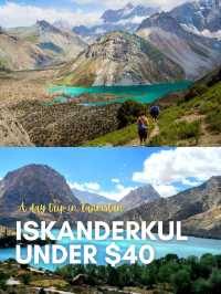🇹🇯 Iskanderkul, Tajikistan with $40 !!