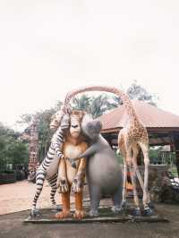 สวนสัตว์เปิดเขาเขียว 🌳🐘🦒🦌🌲