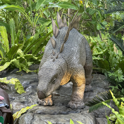 本物の恐竜化石☆1点もの『ダイナソーボーン』 8mmブレス☆ジャン