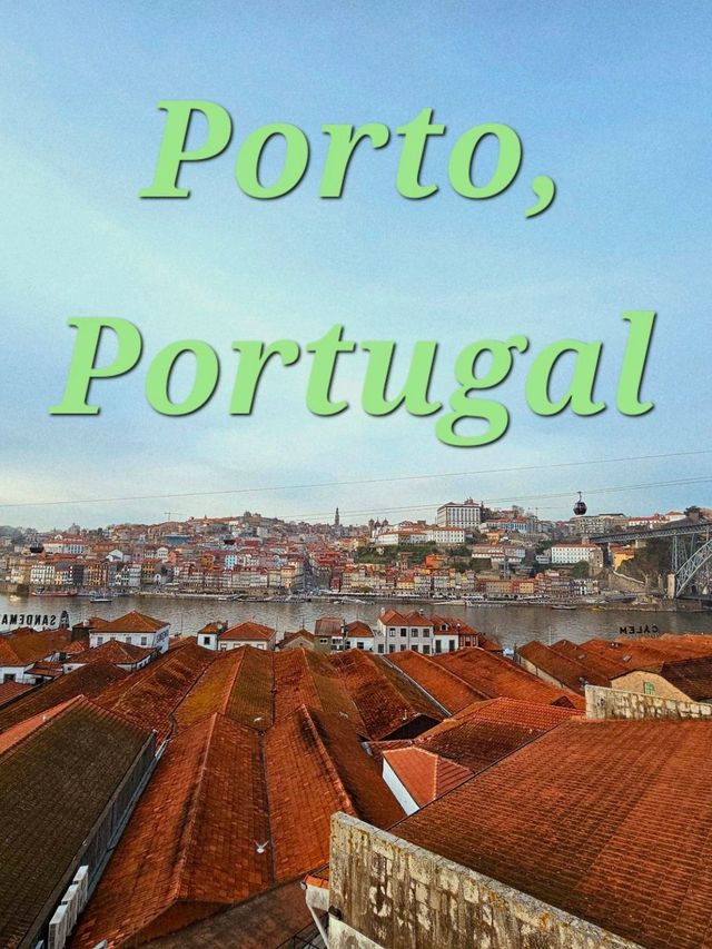 Beautiful sights in Porto, Portugal