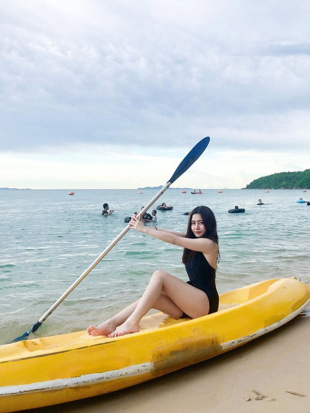 รีวิวหาดสวย น้ำใสที่สัตหีบ กับหาดน้ำใส