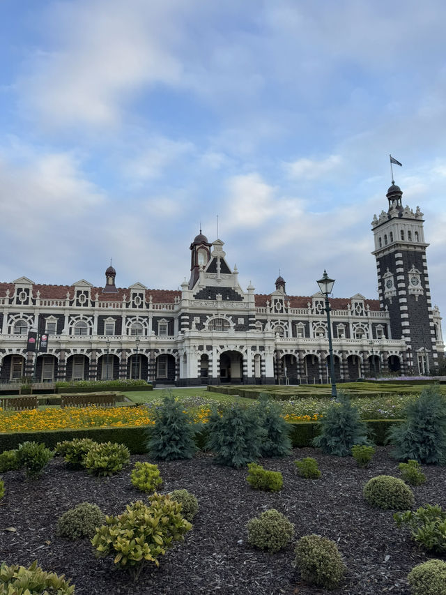 【ニュージーランド・ダニーデン】世界一美しいと称される駅「ダニーデン駅」🏛️🌿 【ニュージーランド・ダニーデン】世界一美しいと称される駅「ダニーデン駅」🏛️🌿
