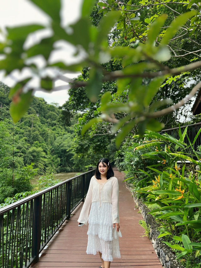 River Kwai Resotel ที่พักกลางป่าท่ามกลางความสงบ