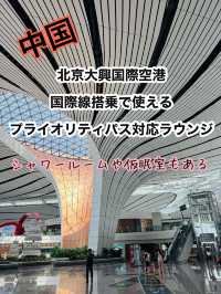 シャワーや仮眠室も完備!北京大興国際空港