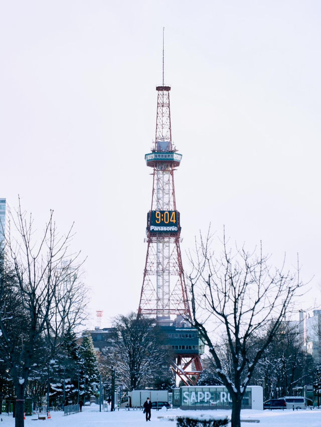 聽說札幌下雪了