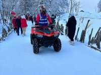 Snow Bliss in a Snow Valley ☃️❄️🥰