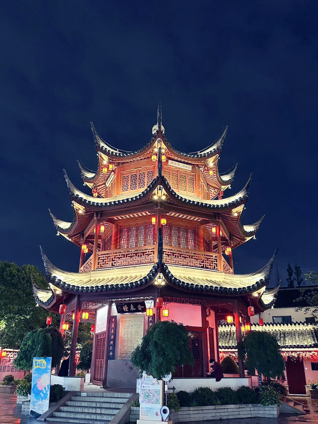 🏮🚣不用跑蘇州！七寶古鎮地鐵直達，絕美水鄉夜景美哭我！🚣🏮