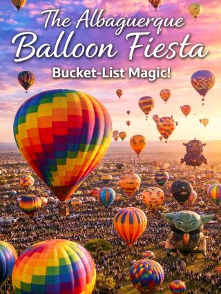 🎈 Albuquerque’s Most Unreal Bucket-List Experience? The Hot Air Balloon Fiesta Is Pure Sky Magic 🌅