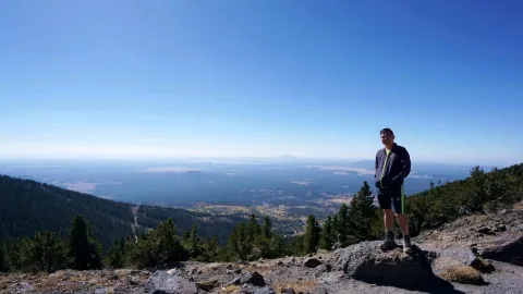 ⛰️【ภาคต่อของ Humphreys Peak】ความเสียใจก็เป็นความสมหวังอย่างหนึ่ง | ความงดงามและการคืนดีที่ Agassiz Saddle 🌤️🥾 — traveler post in แฟลกสตาฟ