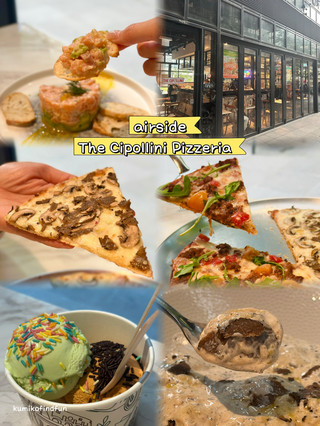 The Cipollini Pizzeria 📍香港🇭🇰 啟德 AIRSIDE
.
✨呢個商場系寵物友善商場 呢間餐廳之前經過都見好多人食 室內都好滿人 室外食又可以陪埋貓貓狗狗
今次約朋友試下呢間 全部都系我鐘意既野食😋
好鐘意pizza有得雙拼!仲有Gelato好出色!佢冇重點promote實在太浪費了
🩷值得回訪 再試其他菜式~
.
🥑牛油果三文魚他他
沙律醬配搭調得剛剛好 濃淡適中
三文魚用料充足 每一啖都可以食到啖啖厚實魚肉 同牛油果 醬汁融合得恰到好處
伴食麵包份量偏少 如果可以加多幾塊麵包蘸醬同食 整體會更完美
.
🍕Half雙拼Pizza|黑松露蘑菇 + Bolognese肉醬
雙拼pizza真係好開心 一次試兩款口味超抵
.
· TRUFFLE MUSHROOM 建議先食
貝沙米爾醬 莫札瑞拉起司、黑松露片、蘑菇、松露醬
以貝沙米爾醬作底 鋪上莫札瑞拉起司 蘑菇 松露醬 面頭鋪滿黑松露片俾得好大方 真材實料
而且味道相對清新 先食佢完全唔會蓋過後面嘅味
.
· Bolognese 呢款風味更濃郁
蕃茄醬 莫札瑞拉起司,牛肉碎,車厘茄 芝麻菜
番茄基底醬搭配牛肉碎、車厘茄同芝麻菜 鹹度調控得剛剛好唔會過鹹 肉香同融化芝士交融 餅底又薄又香脆有嚼感,濃郁到位但完全唔會過鹹 非常有飽足感
.
🍝Truffle Ravioli with Truffle Shaving
松露意式雲吞配上松露片 松露香氣濃而不膩
內餡綿密 醬汁掛得剛剛好 口感細緻高級 太好食 差不多清碟😂
.
🍨2 scoops Gelato(泰式奶茶+斑斕)
大推!呢個gelato一定要極力推介 質感綿密順滑 入口之後香氣殘留喺口腔好耐 好似品酒一樣餘韻悠長!
· 泰式奶茶味濃郁醇厚 還原度超高
· 斑斕口味充滿天然清香,充滿驚喜感
表現極有驚喜!甚至比平時食開嘅班蘭蛋糕或者班蘭飲品仲要出色
.
💫 The Cipollini Pizzeria AIRSIDE
· —————————————
📍九龍城啟德協調道2號AIRSIDE G樓G012號舖
.
#foodie #food #foodpic #foodphoto #香港美食
#米吃 #米啟德
Fb群組 ‘跟米吃喝玩樂’ | ig @playwithk 興趣班 | @kukeepfit 跟我食住瘦
想飲食無負擔 食得飽吾會肥 搵我幫你keepfit🌈