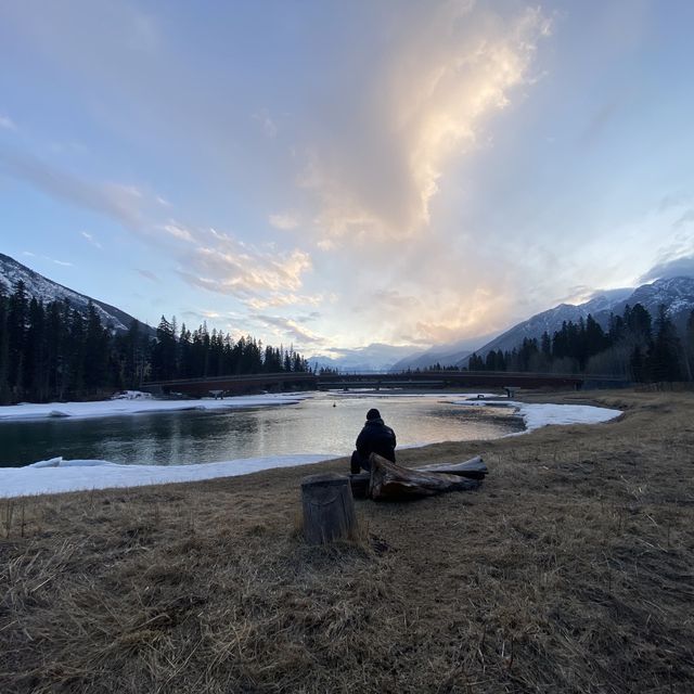 Bow River late in the afternoon just amazing!