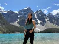 🏔 班夫 Banff|夢蓮湖 Moraine Lake 💙 夏日限定湖上獨木舟冒險
